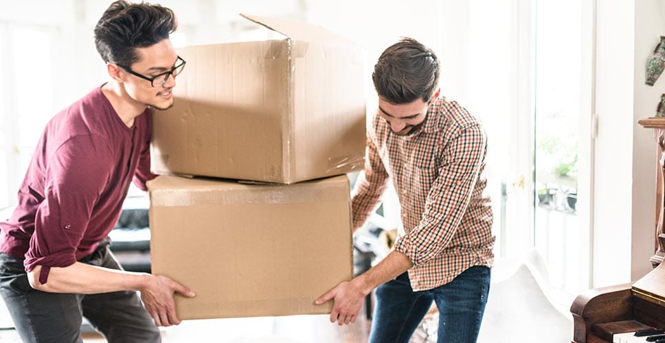 Hire a professional moving company