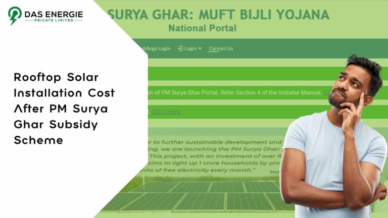 Rooftop Solar Installation Cost After PM Surya Ghar Subsidy Scheme